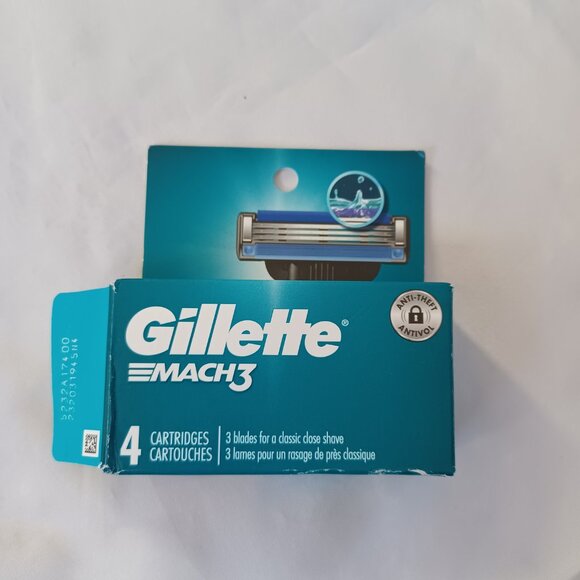 Gillette Mach 3 Razor Blades Replacement Cartridges - Picture 2 of 5